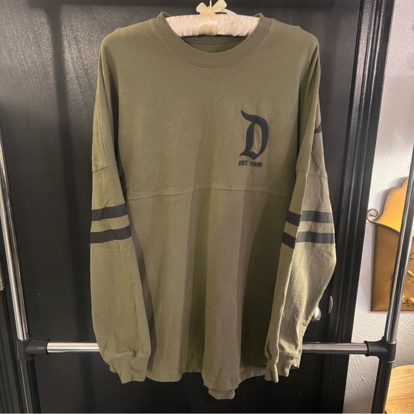 Disney Tops - Army Green Disneyland Spirit Jersey